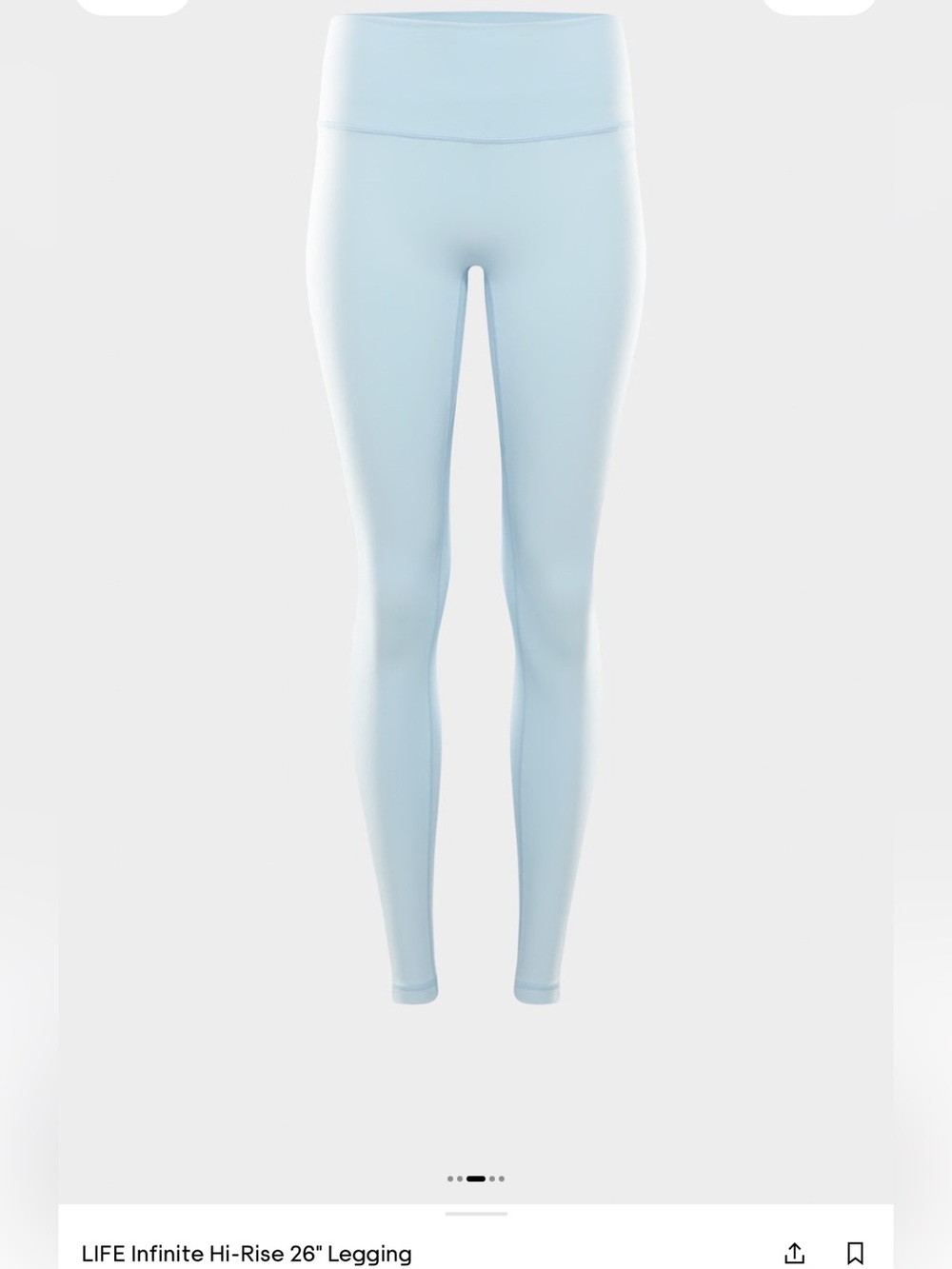 Aritzia set size 4, 26 in leggings and XS halter top